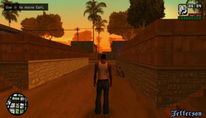 Grand Theft Auto San Andreas game